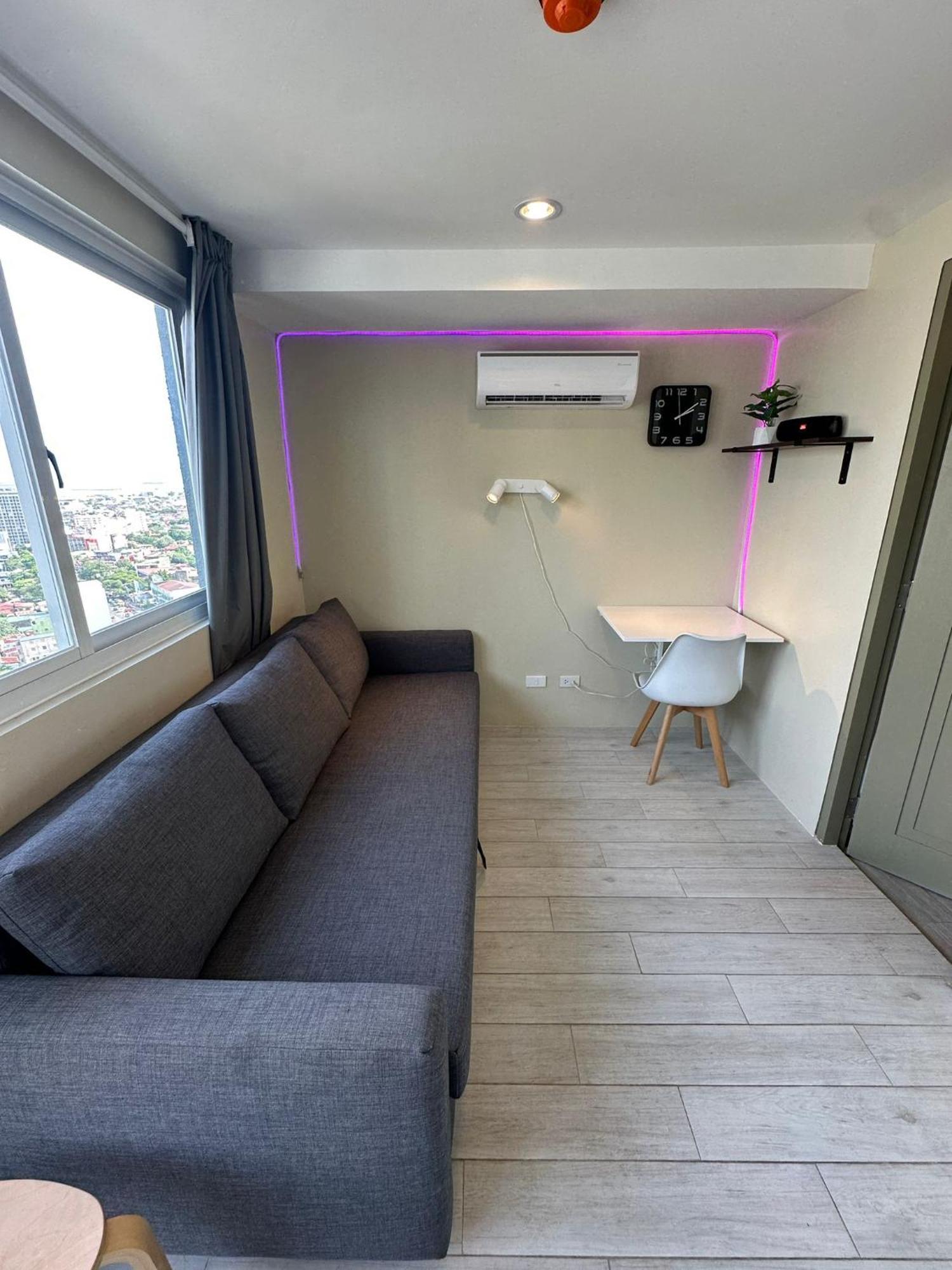 Modern & Comfy Studio - Steps From Ayala Mall, Cebu City Extérieur photo
